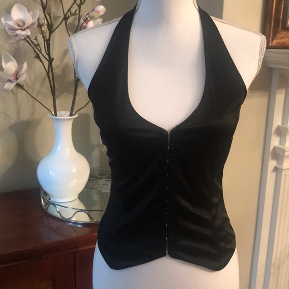 Moda International Tops - Halter/Corset Style top NWOT